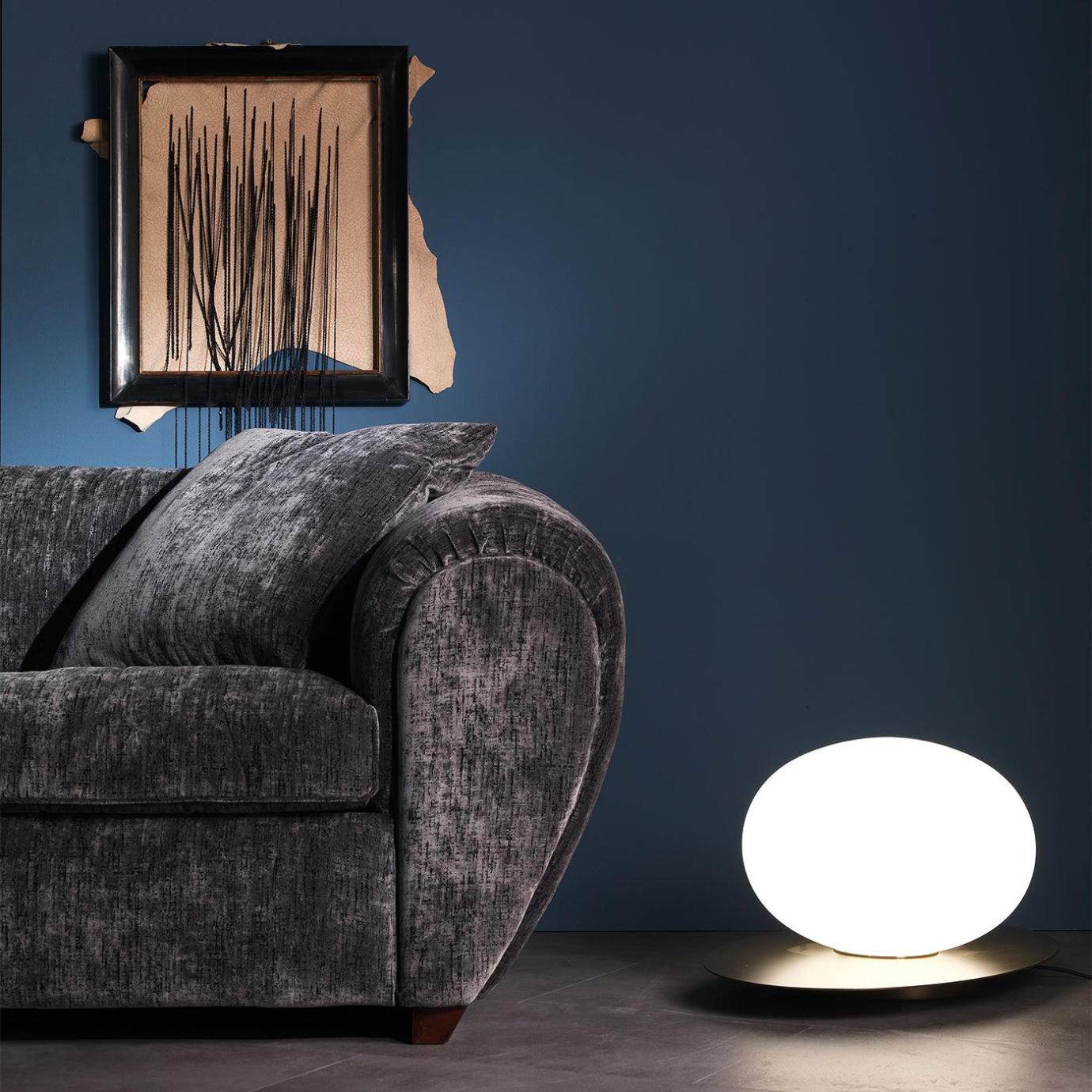 Oberdan Grey 3-Seater Sofa
