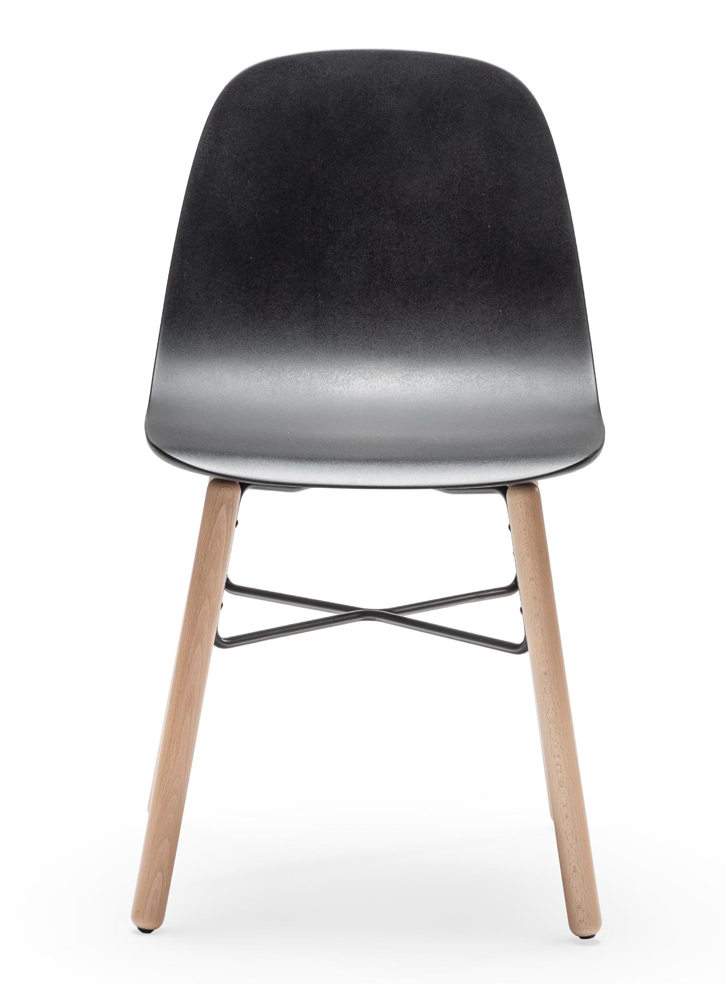 Babah W Black Chair
