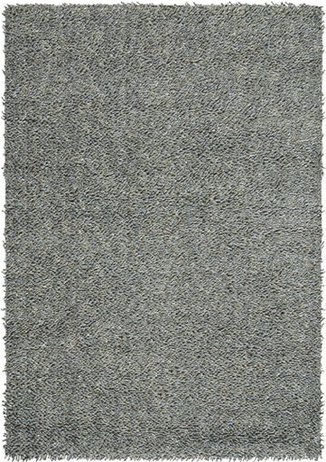 Wool Felt Shag Grey Premium Rug Steel  | Size: 8' 2