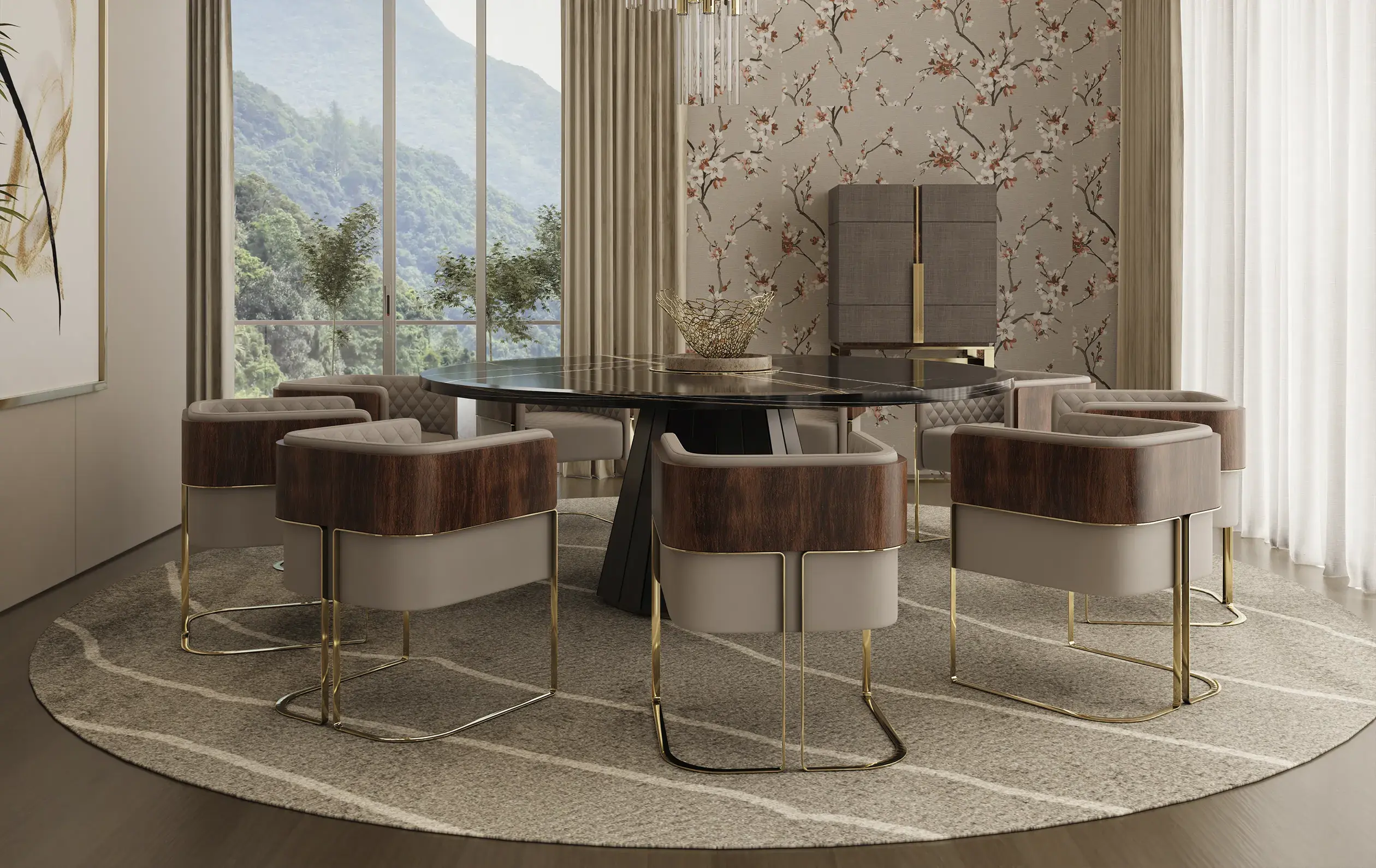 Radiance Dining Table - 5