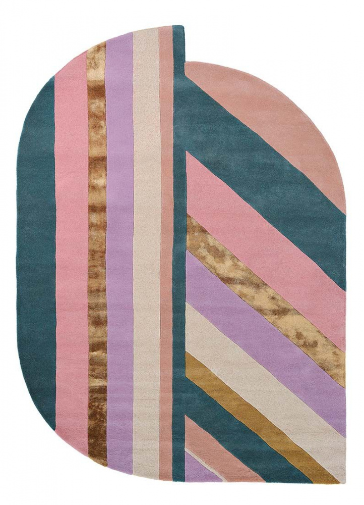 Jardin Pink Hand-woven Rug