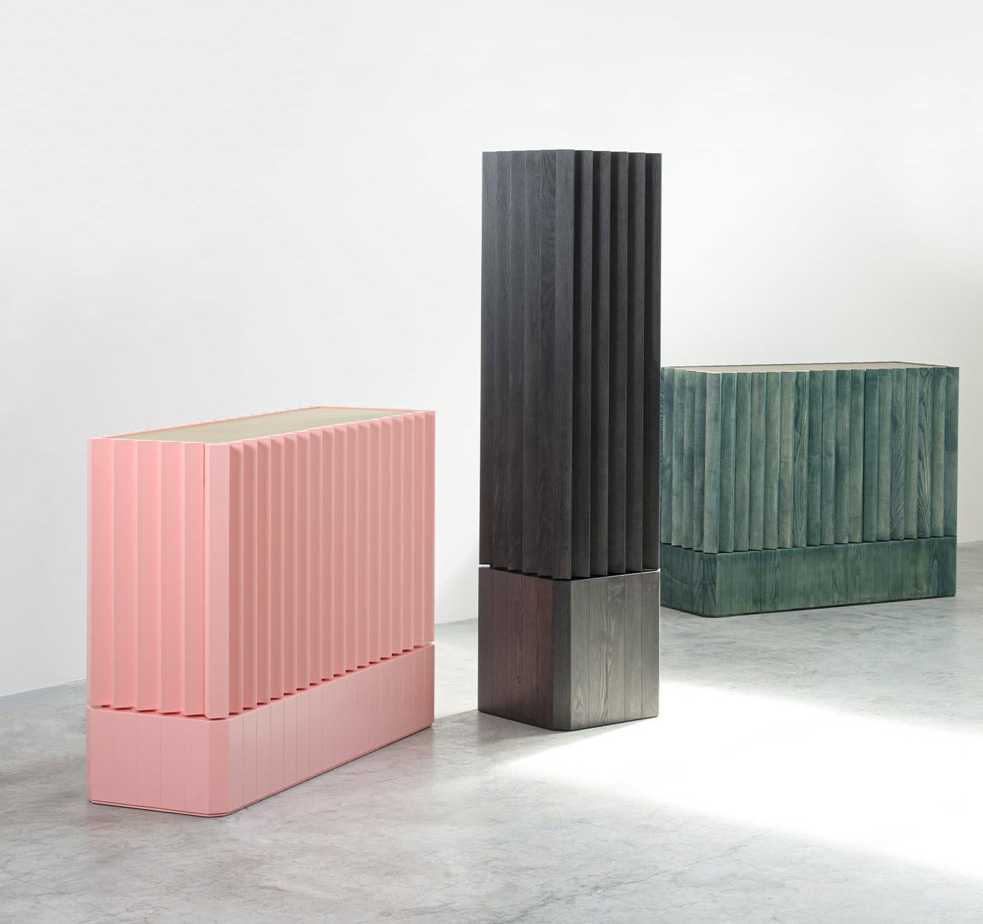 Elegant Pink Sideboard