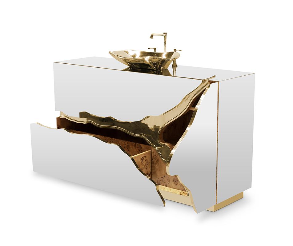 Rift Single Vanity Cabinet