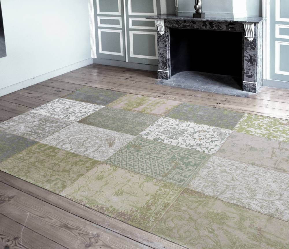 Vintage Patchwork Style Premium Rug | Size: 2' 6