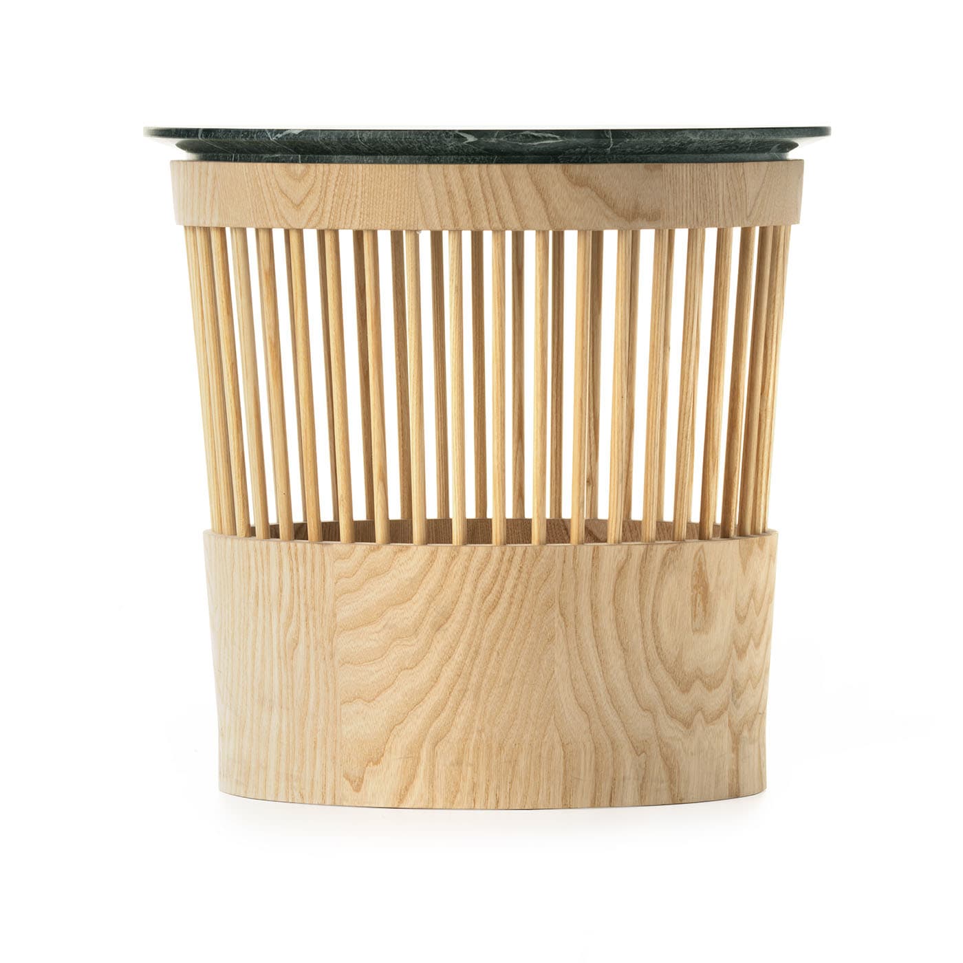 Canestro Green Marble Side Table