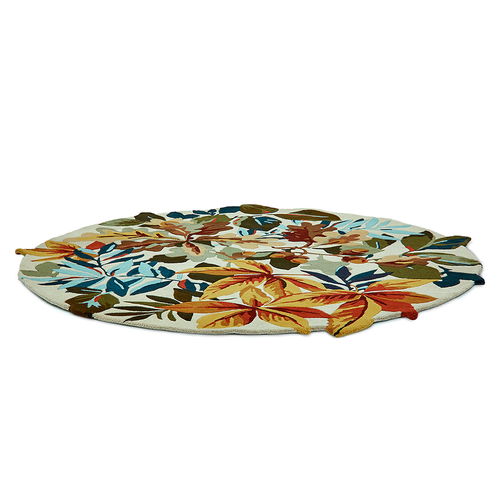 Forest Multi Designer Round Rug