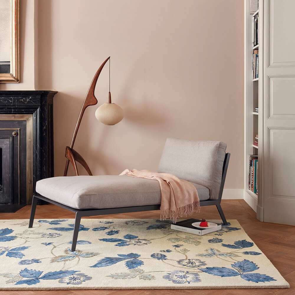 Wild Strawberry Cream Rug