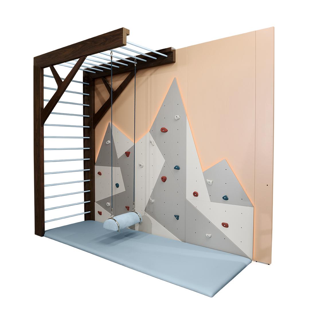 Jungle Explorer Playhouse | Configuration: Gym + Bed