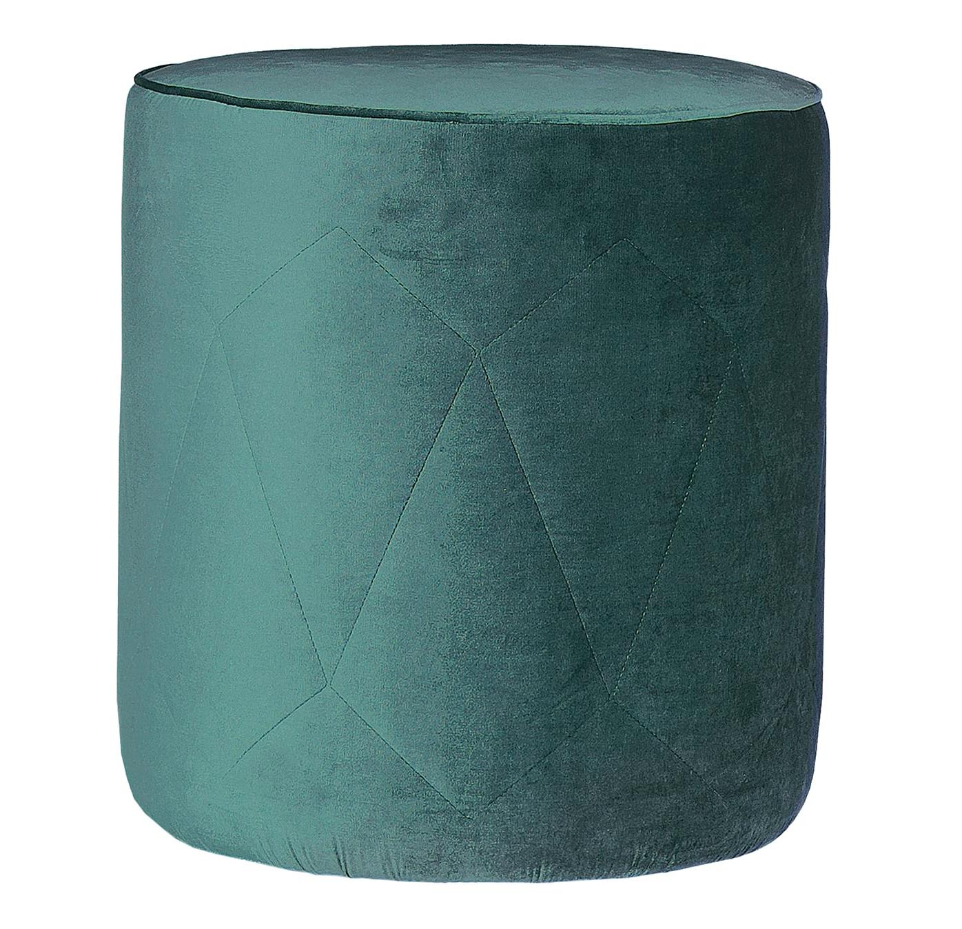 Venere Teal Pouf