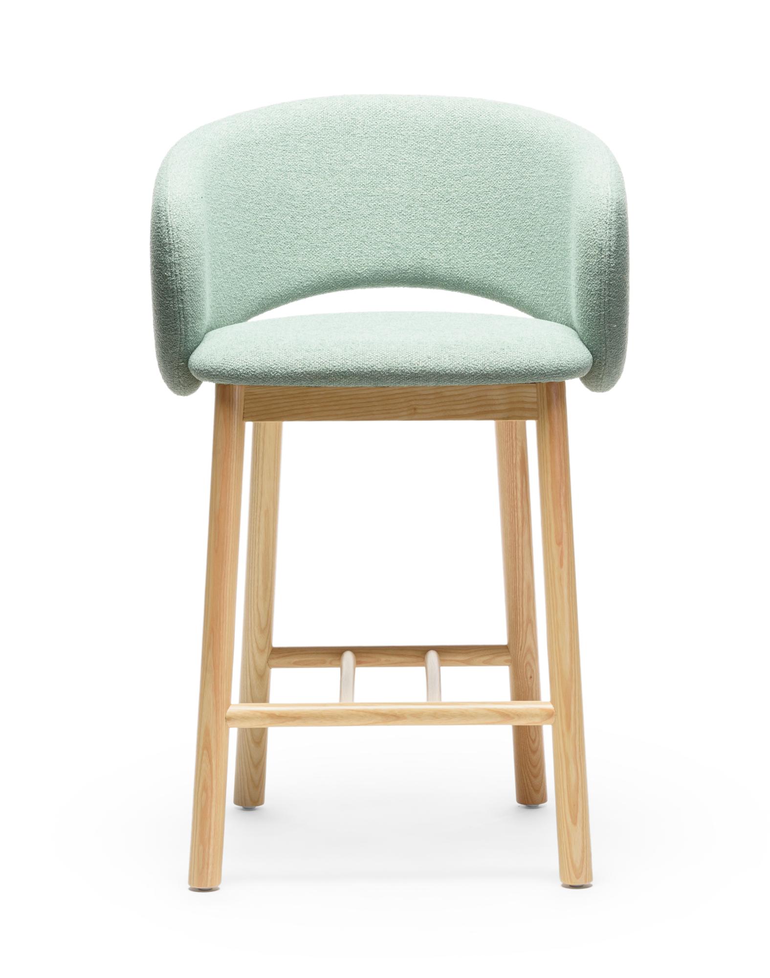 Bel SG-65 Light Green Bar Stool