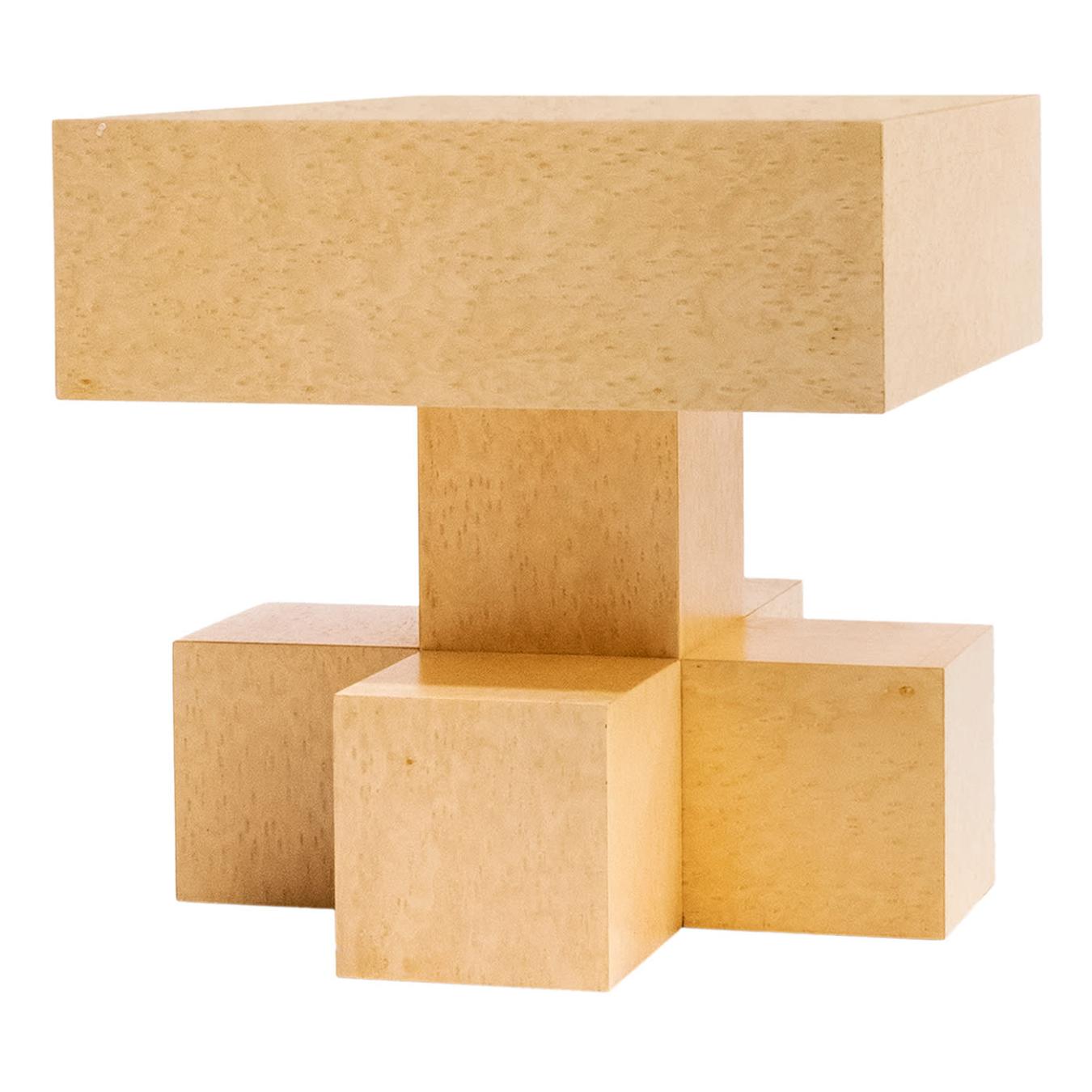 Contemporary Wooden Side Table