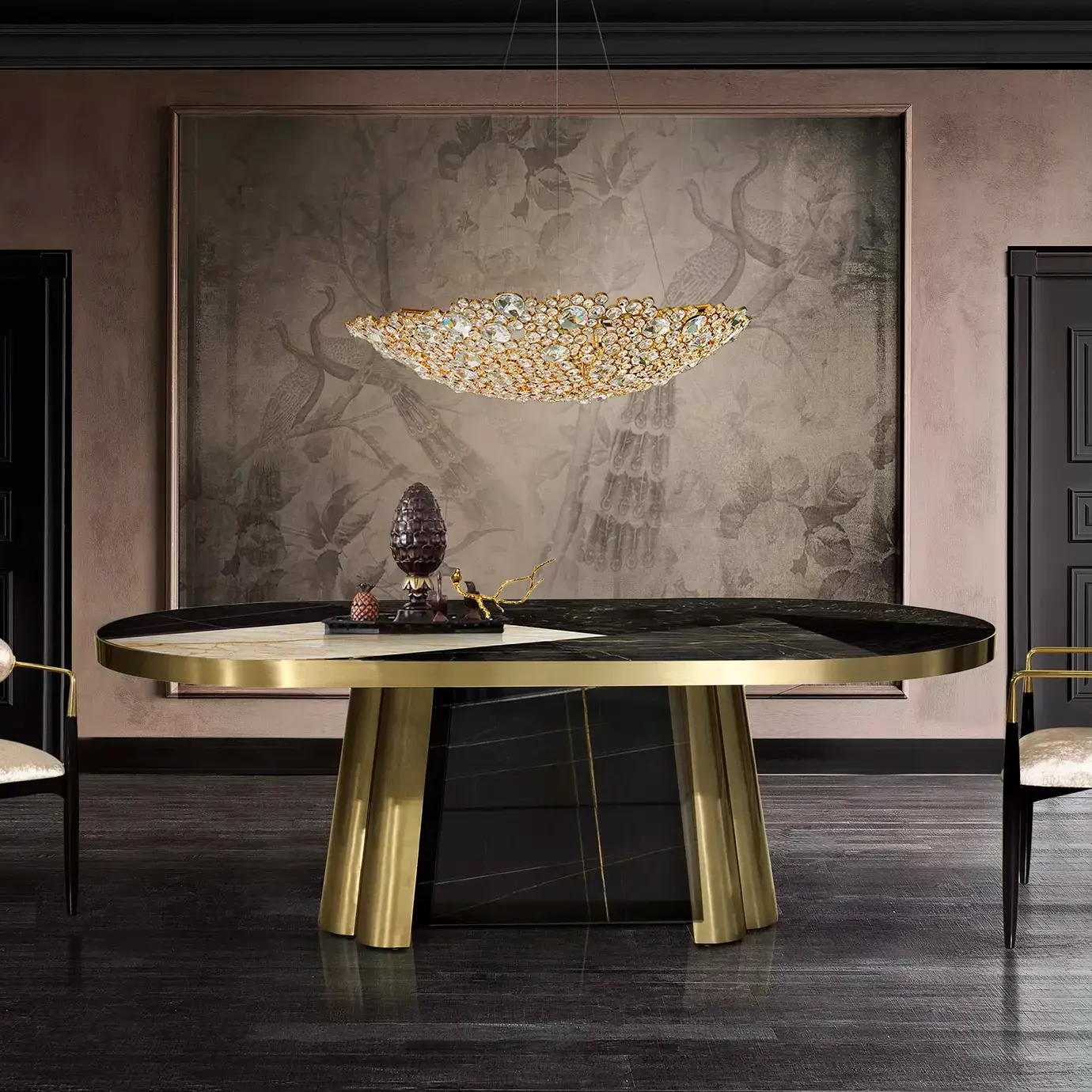 Eternelle Demi-Lune Chandelier