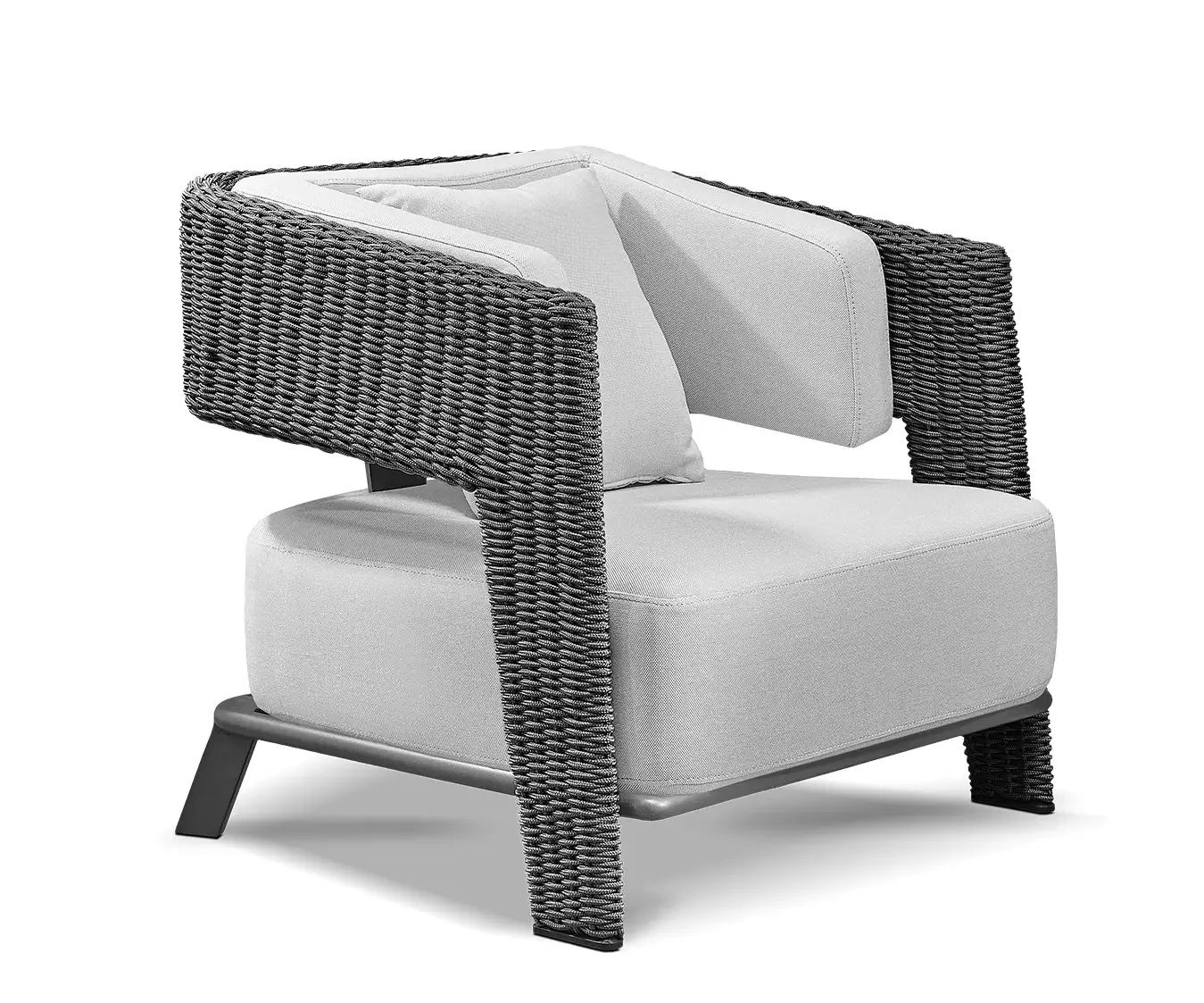 Crown Grey Armchair