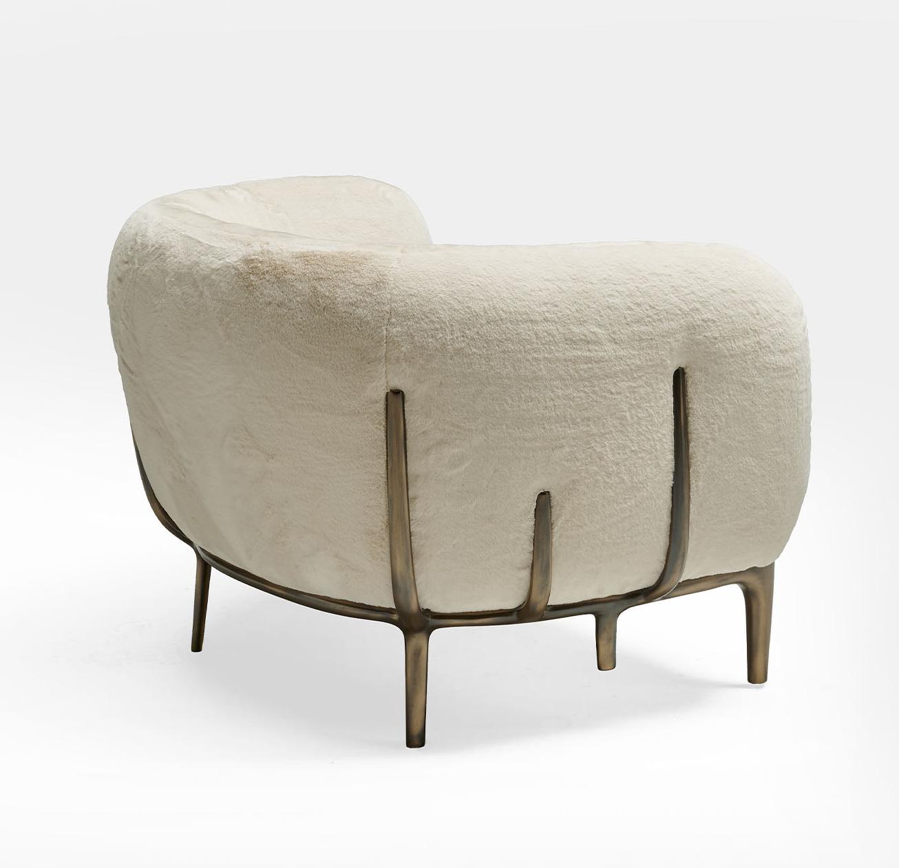 Decor Blanca Ivory Armchair