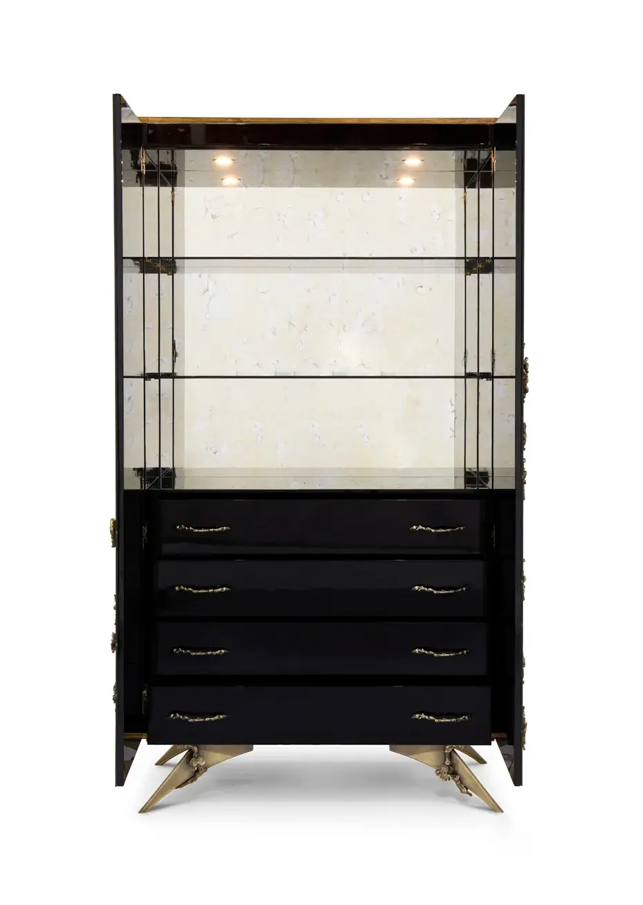 Mirage Aged Mirror Armoire