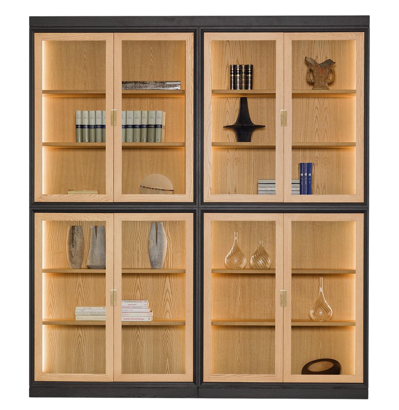 Novecento Ash Wood Cabinet