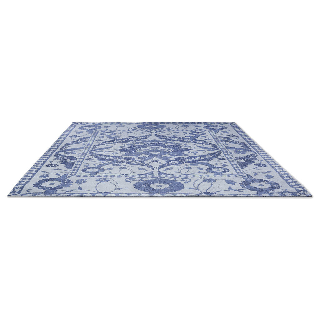 Newborough Blue Cotton Rug