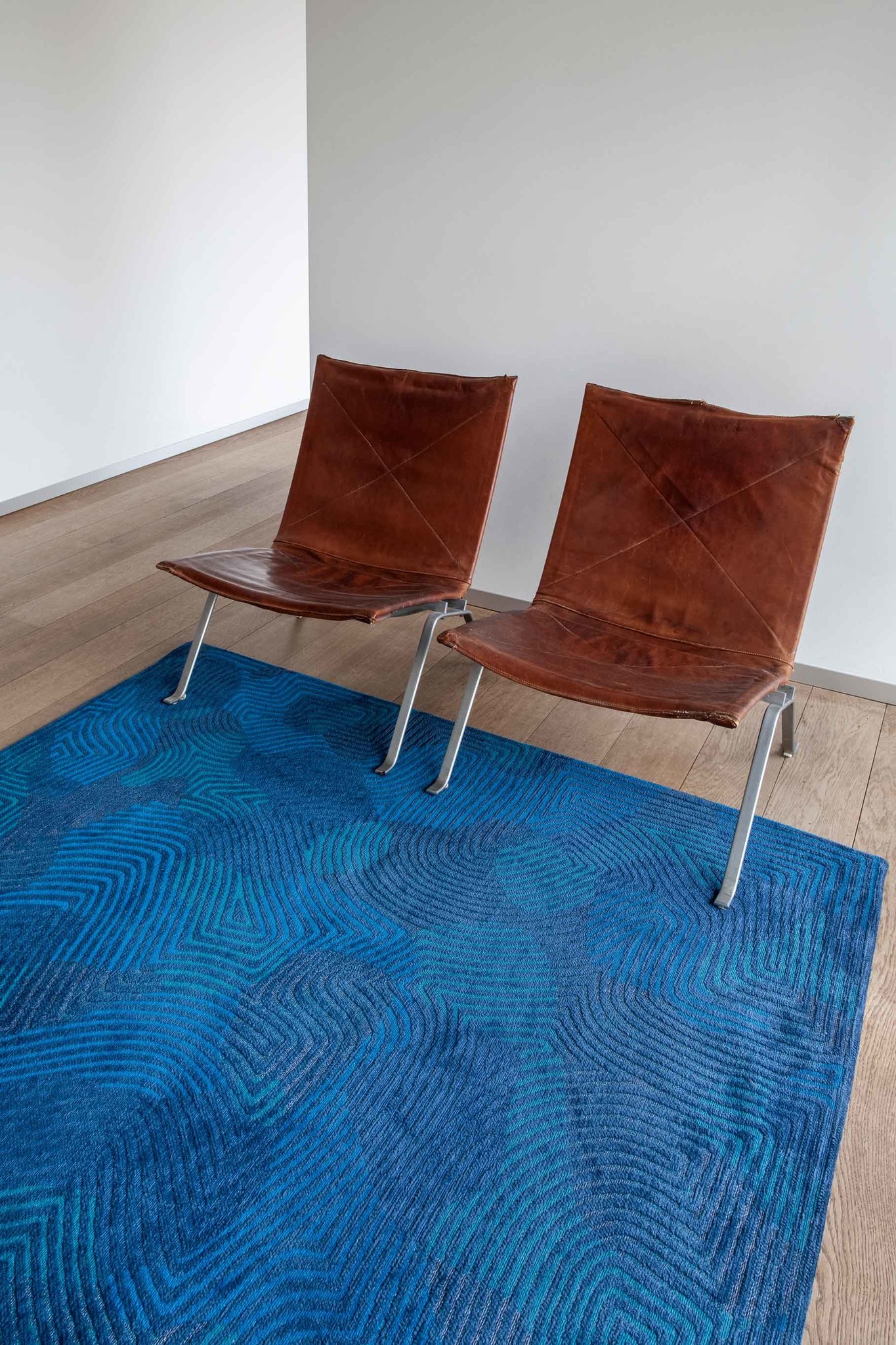 Blue Flatwoven Rug