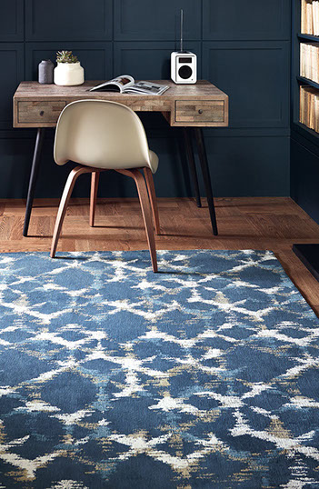 Sudare Indigo Premium Rug | Size: 4' 7