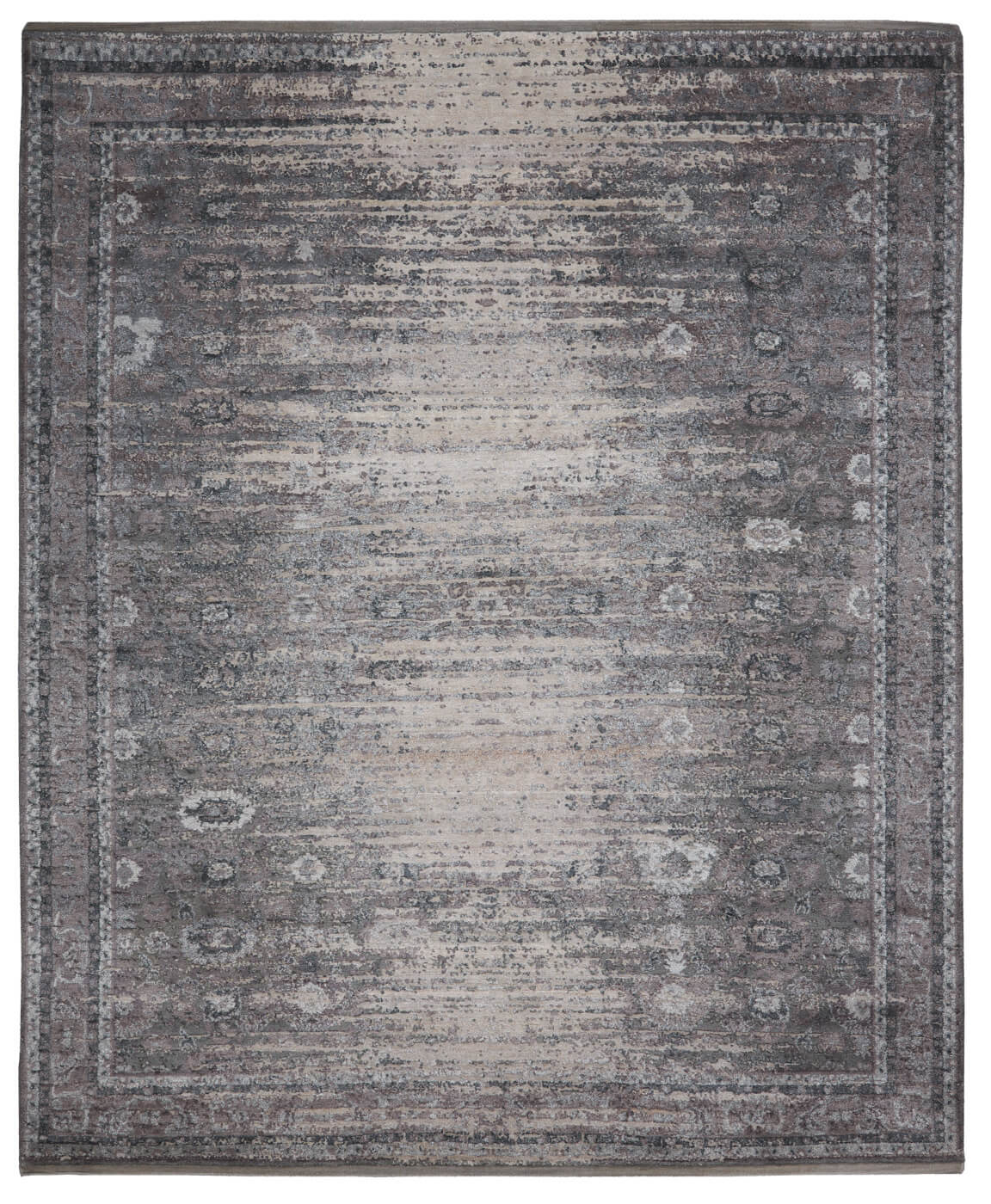 Bidjar Hand-knotted Grey Rug