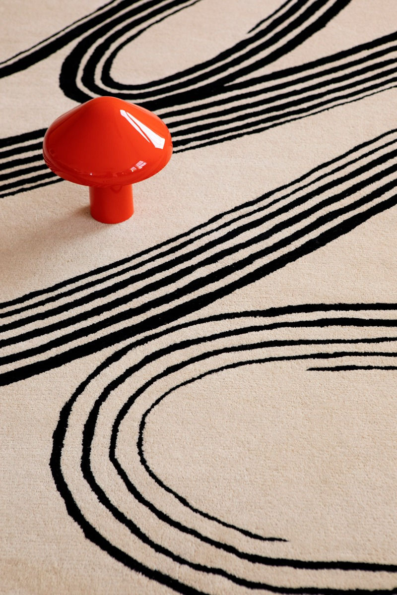 Decor Flow Soft Sand Handwoven Rug ☞ Size: 6' 7" x 9' 2" (200 x 280 cm)