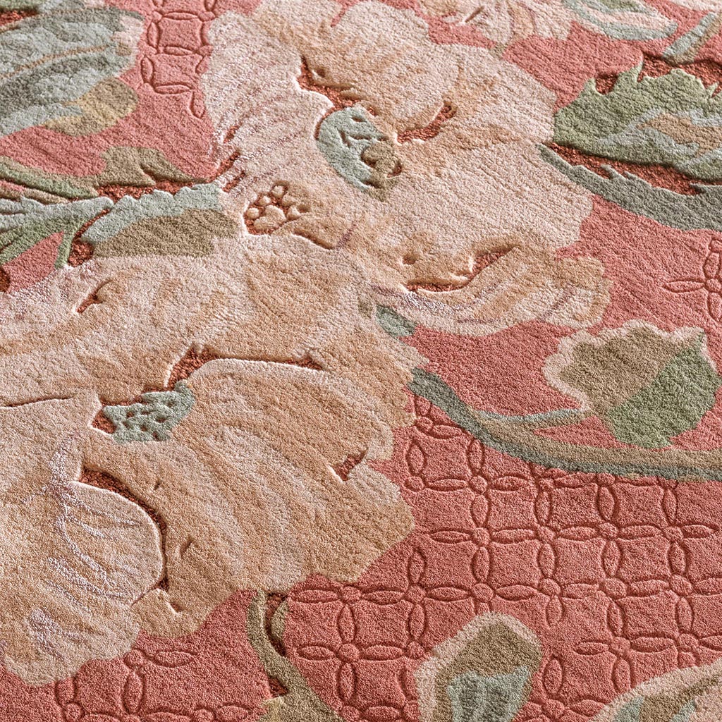 Terracotta Orange Trail Rug