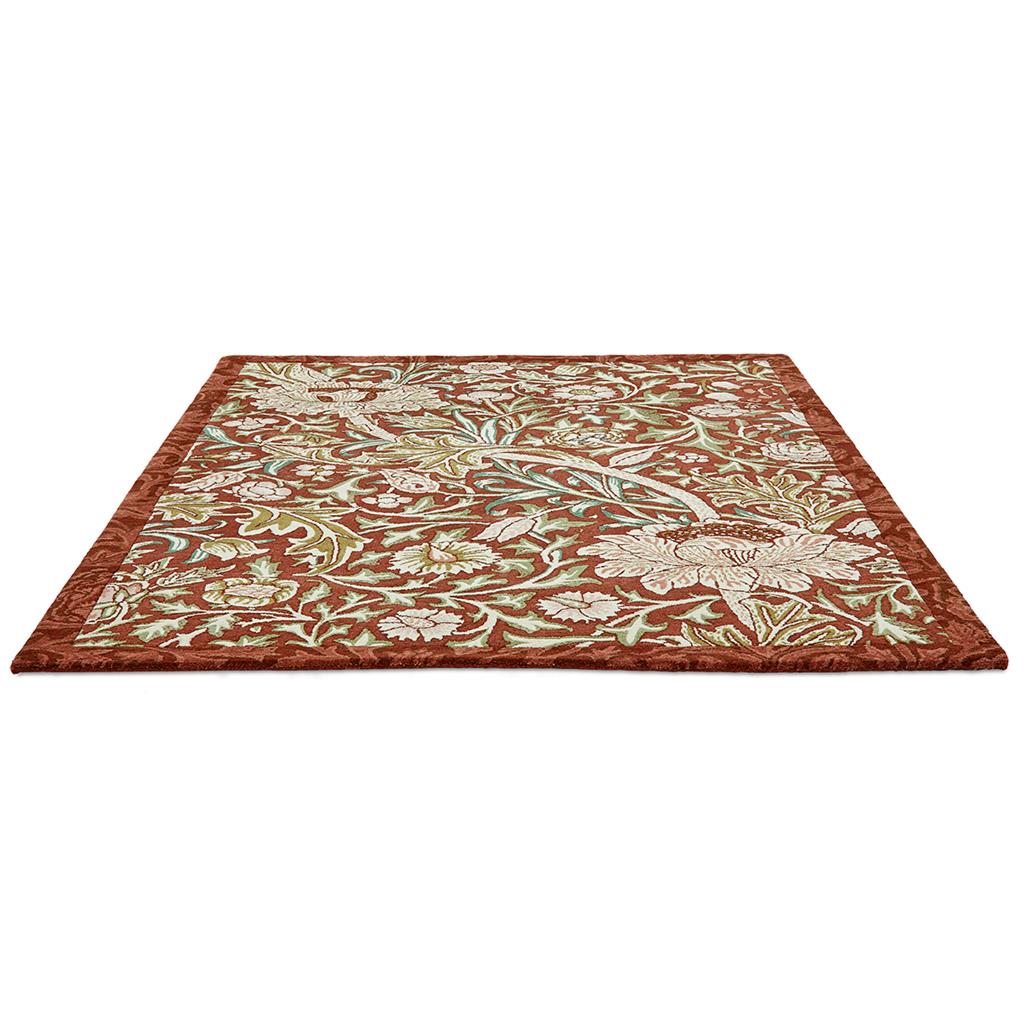 Trent Red Rug ☞ Size: 8' 2" x 11' 6" (250 x 350 cm)