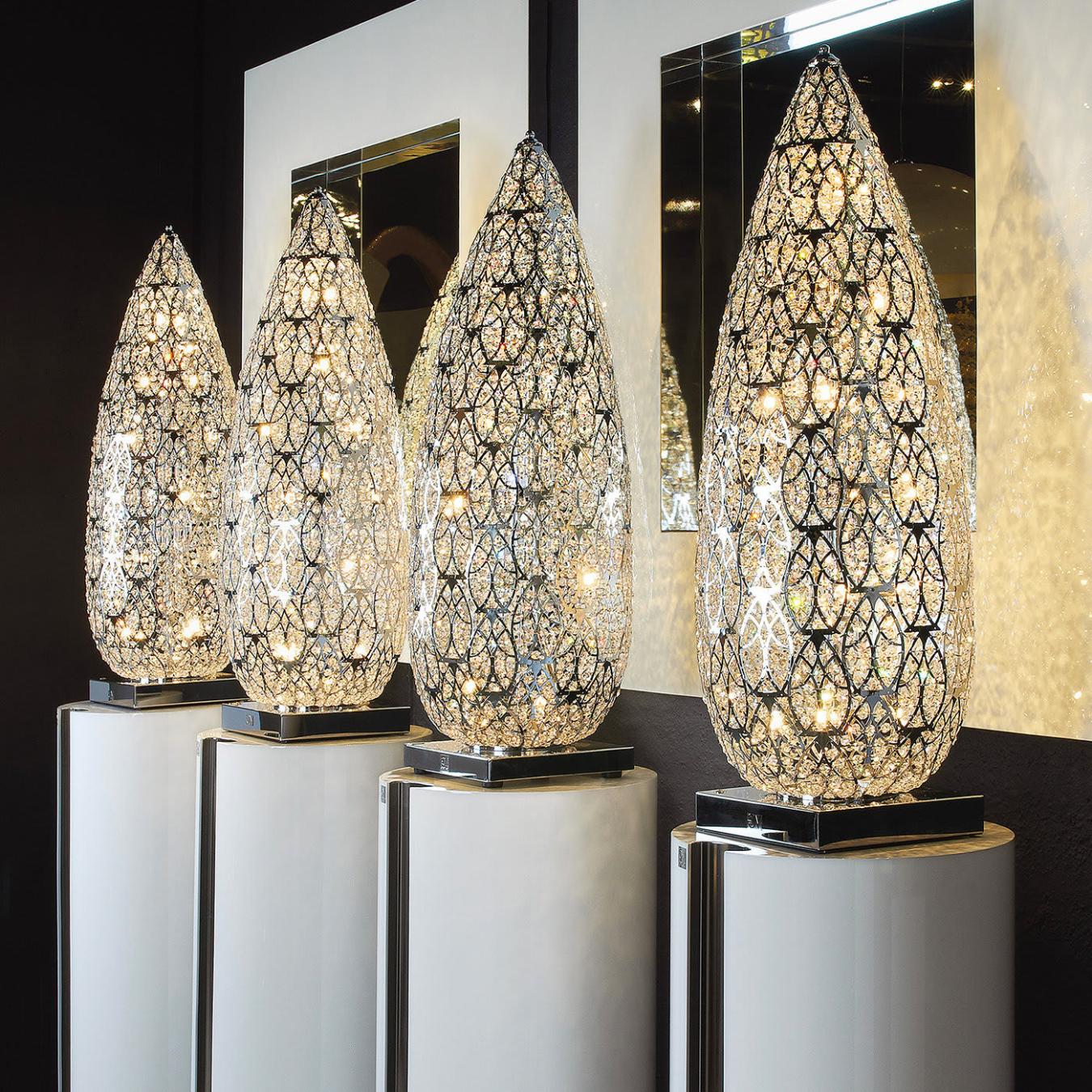 Arabesque Flame Table Lamp