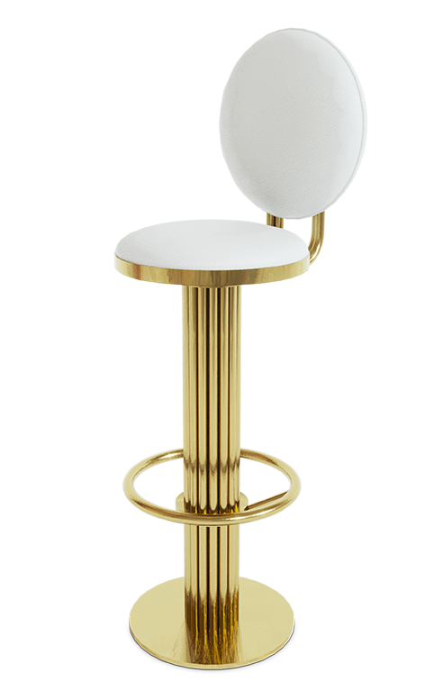Keira Round Bar Stool