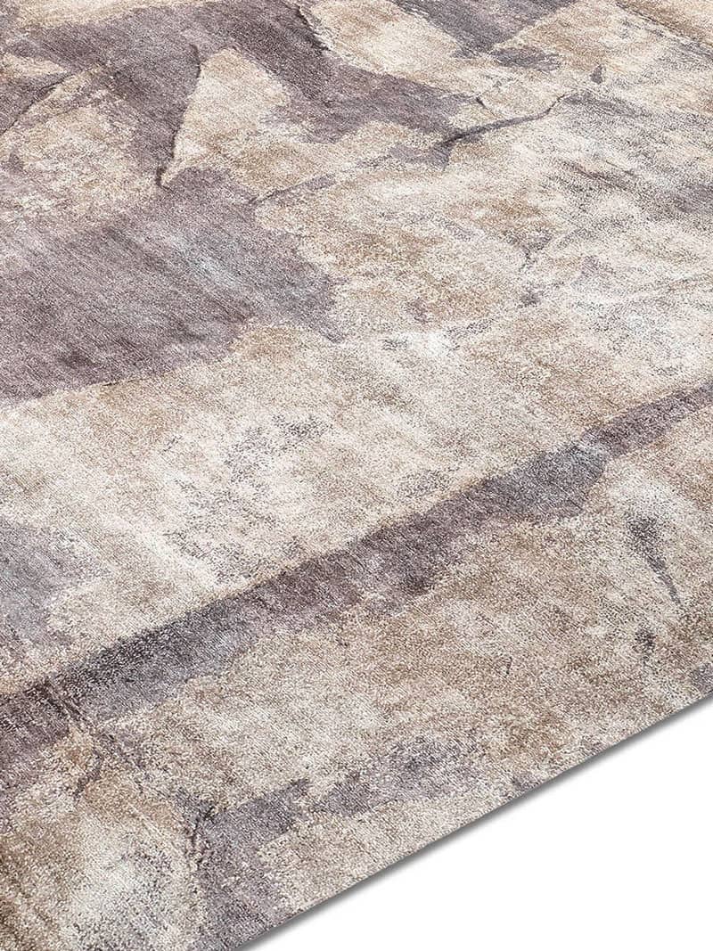 Beige Mix Hand Knotted Rug