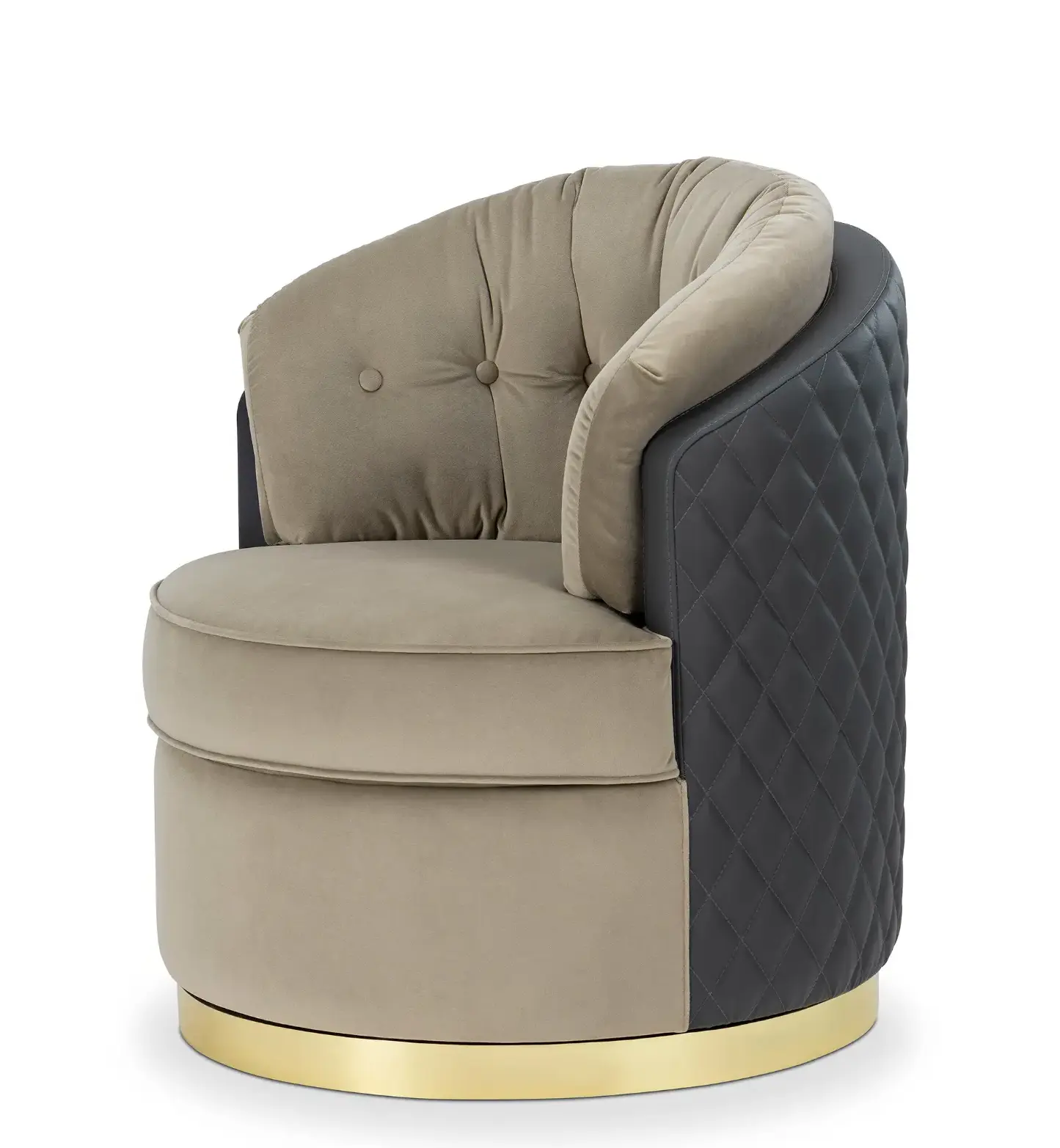 Luxe Swivel Armchair