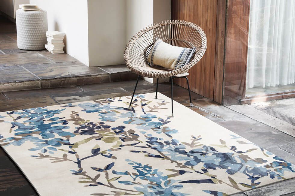 Hana Indigo Premium Rug