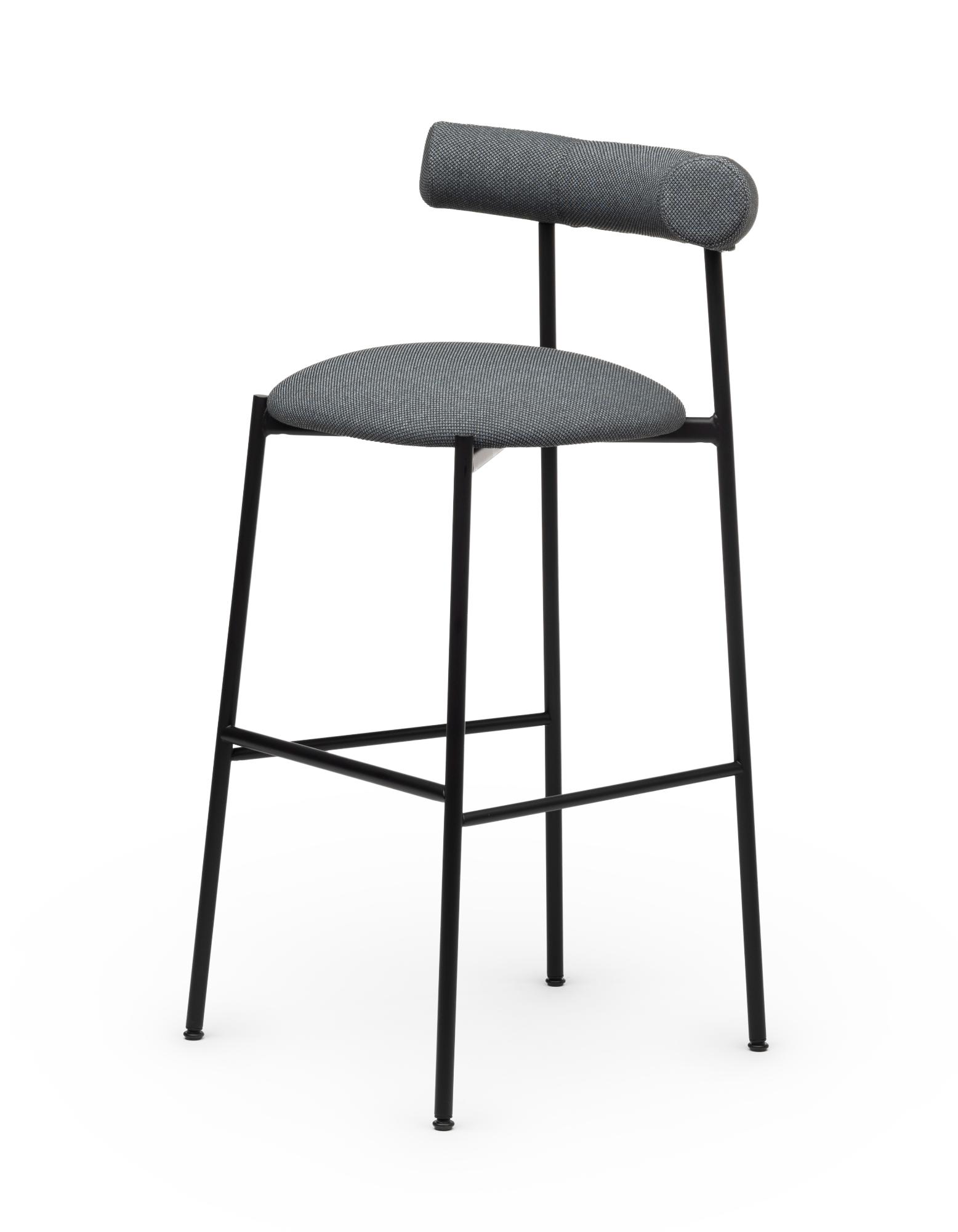 Pampa SG-80 Gray Bar Stool