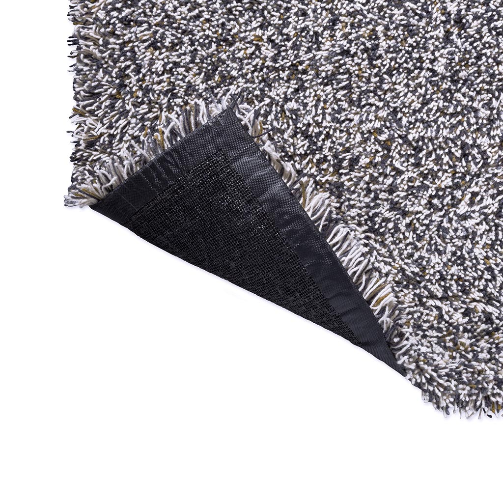 Plush Carbon Shag Rug