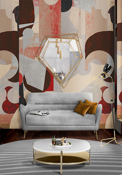 Lustre Small Wall Mirror - 1