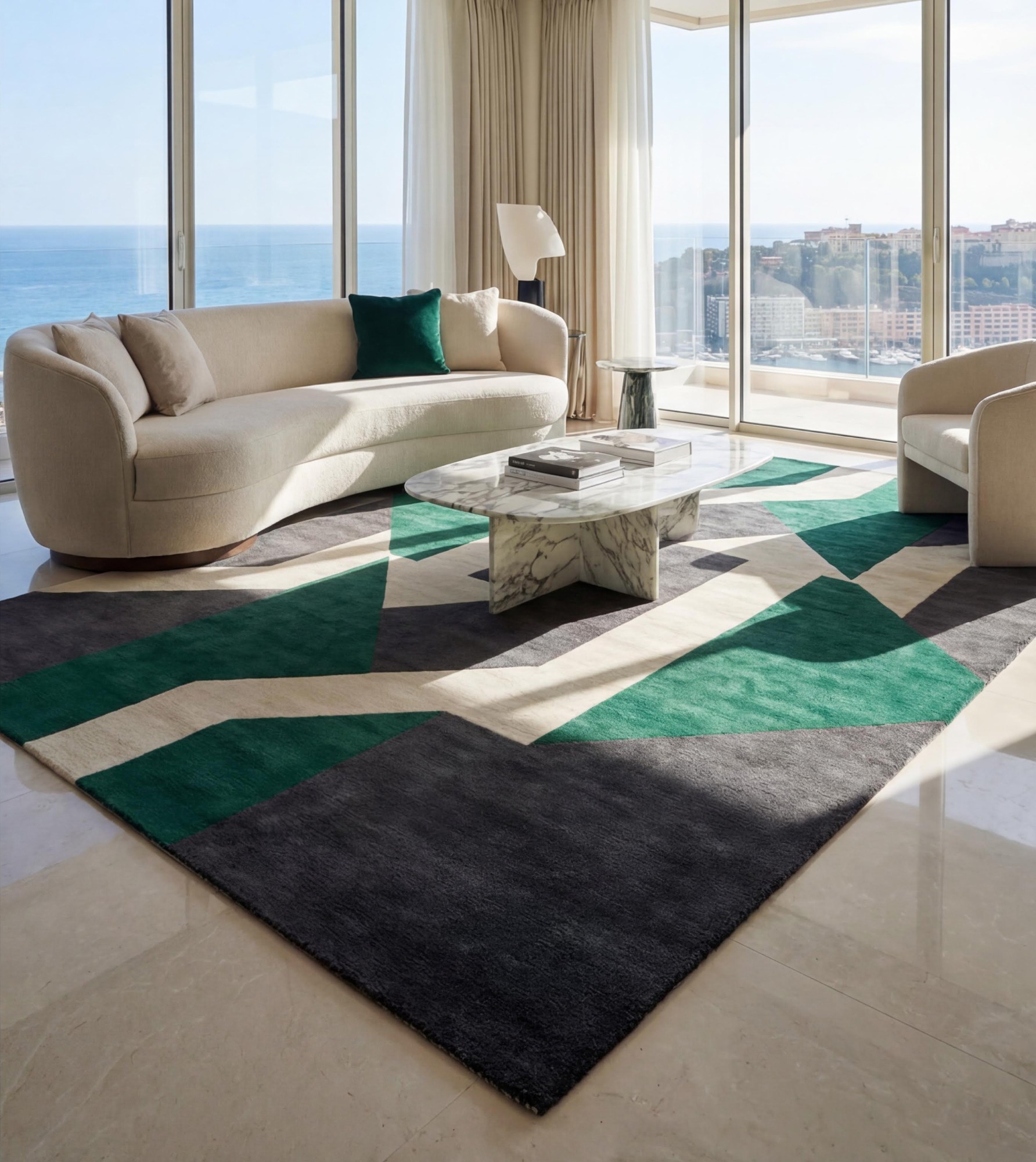 Interlocking Paths Artisan Rug | Size: 7' 10