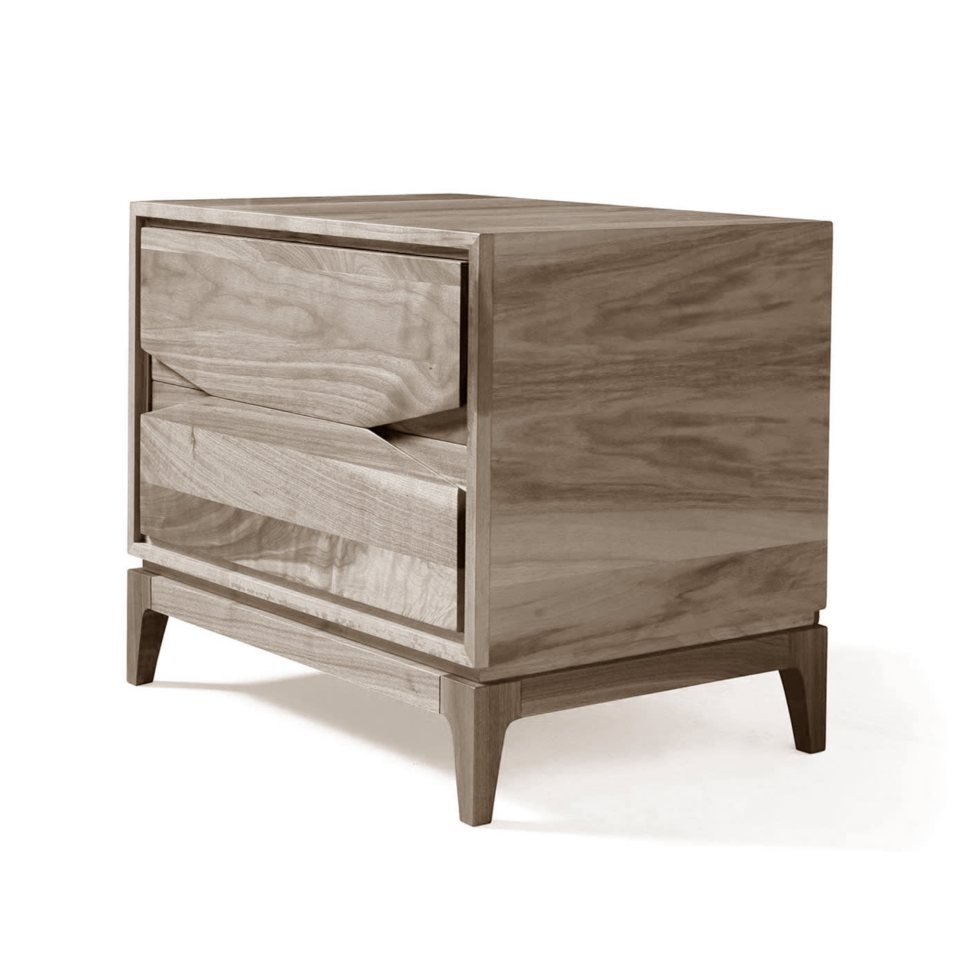 Base Grey Nightstand