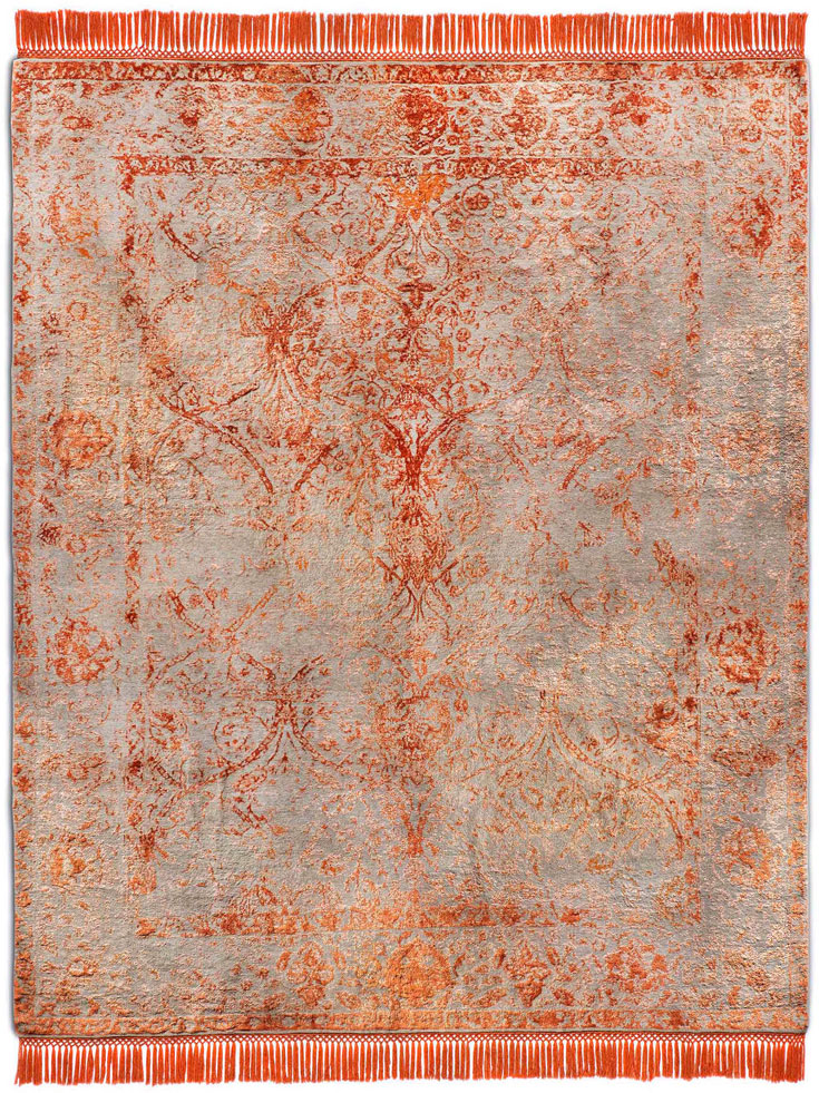 Copper Hand Woven Rug