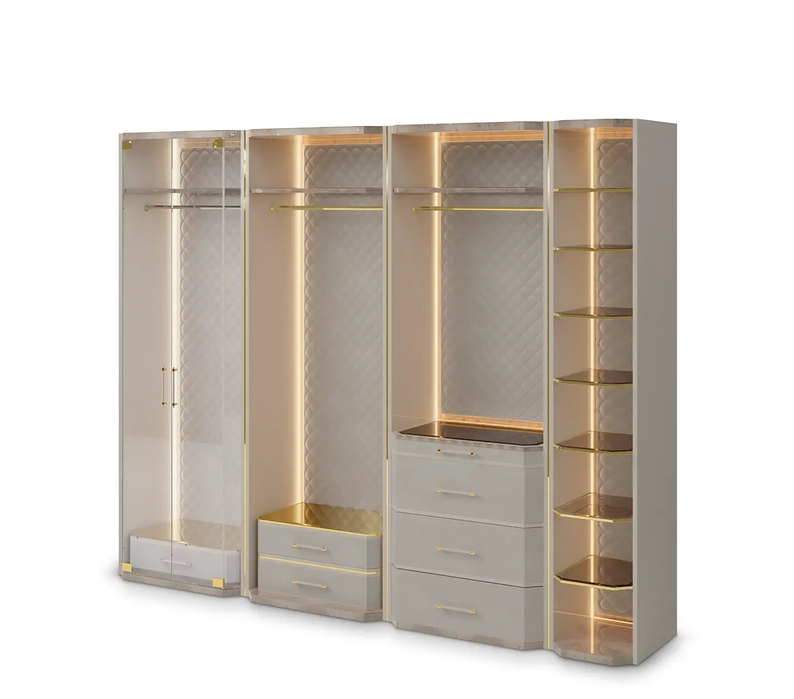 Cadence Beige Closet