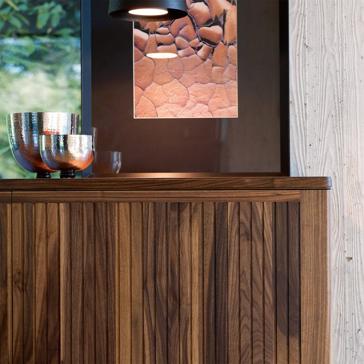 Eleva Brown High Sideboard