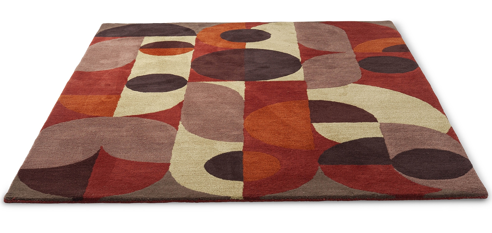 Decor Red Pale Rug ☞ Size: 140 x 200 cm