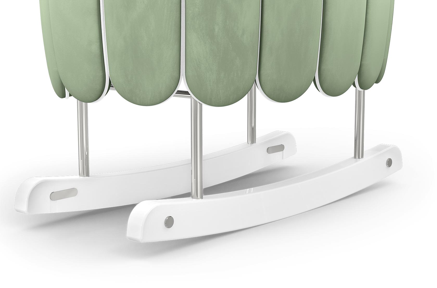 Lotus Gentle Rocking Crib