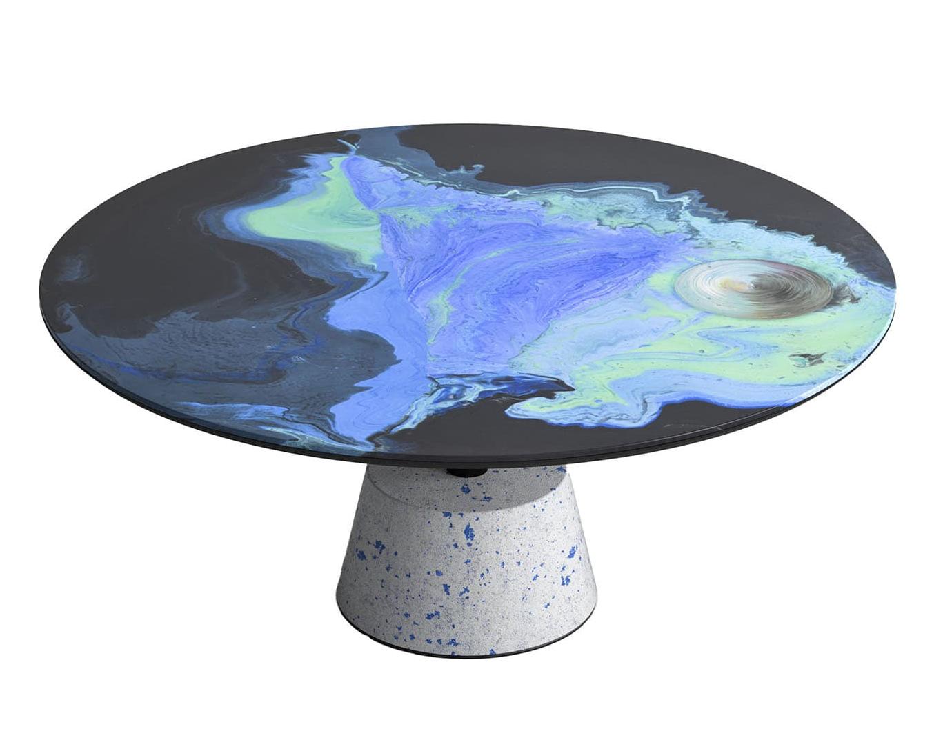 Astraliti Round Metal Coffee Table