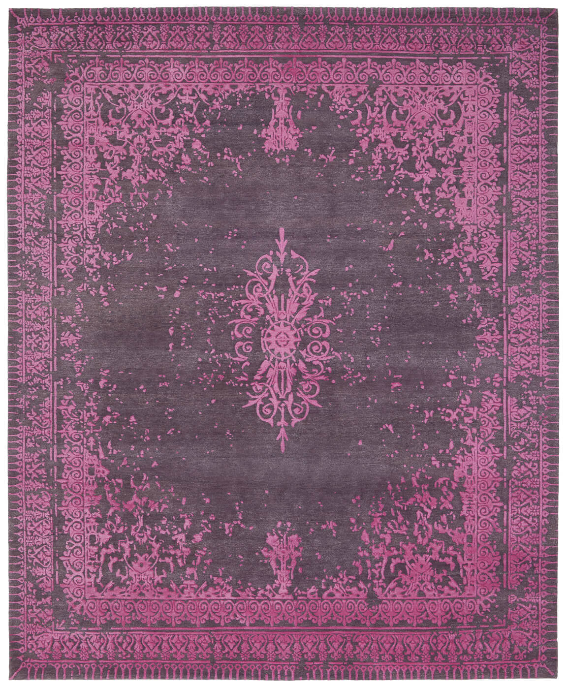 Exclusive Hand-Knotted Rug Ferrara Pink