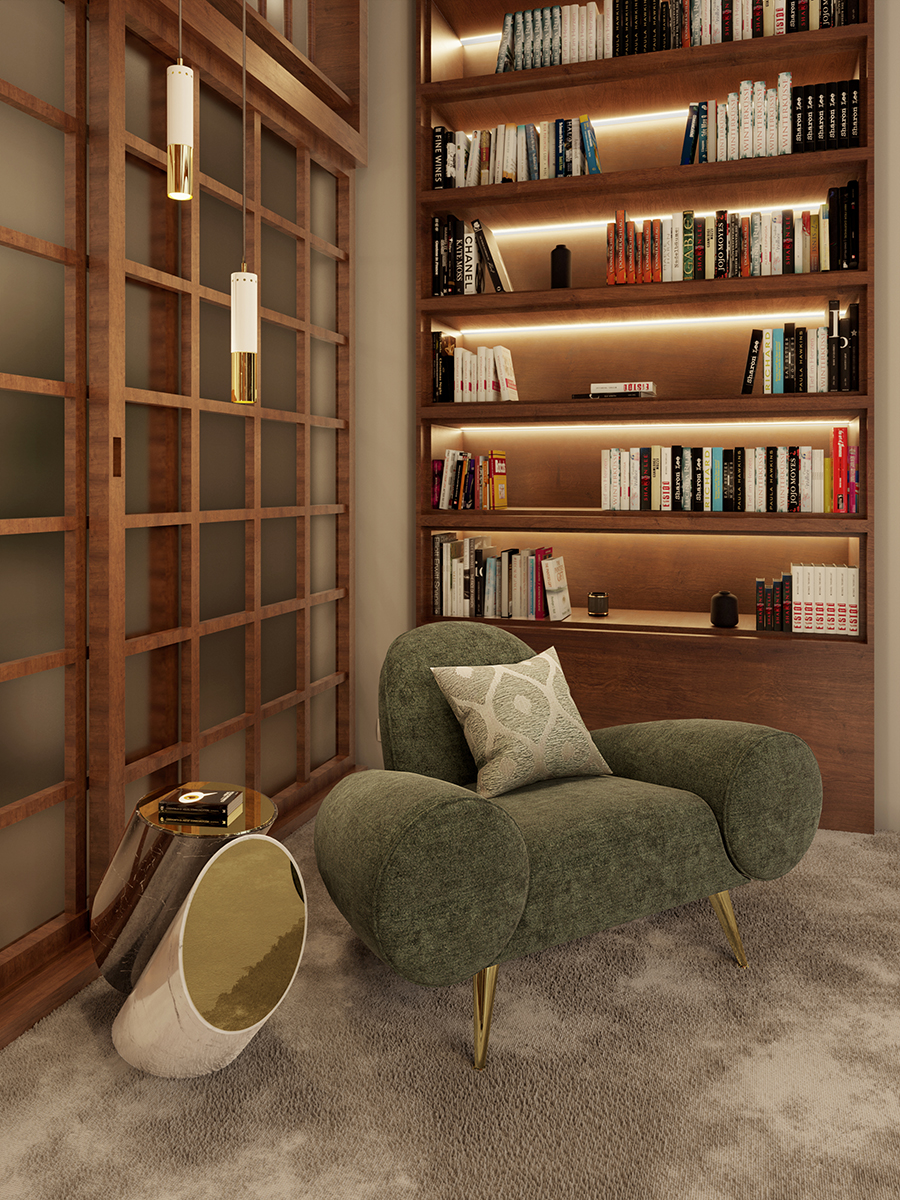 Modernist Suspension Lamp - 9