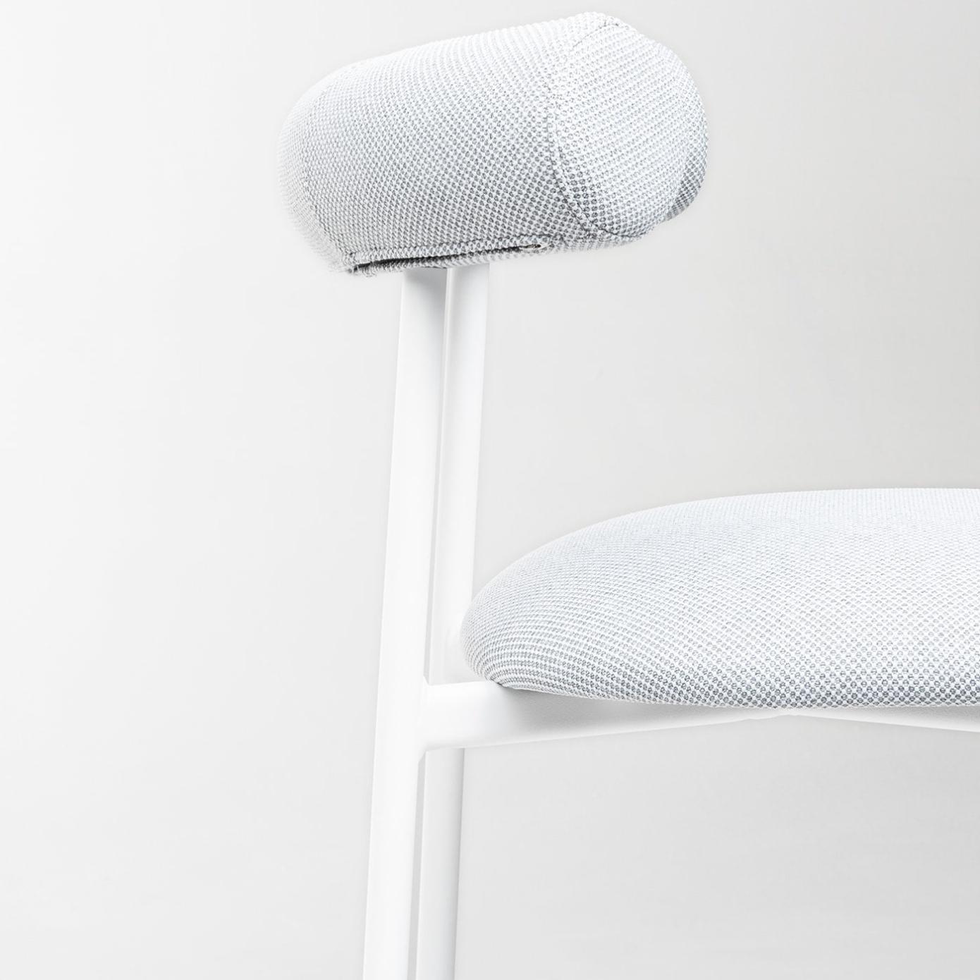 Pampa SG-65 White Bar Stool