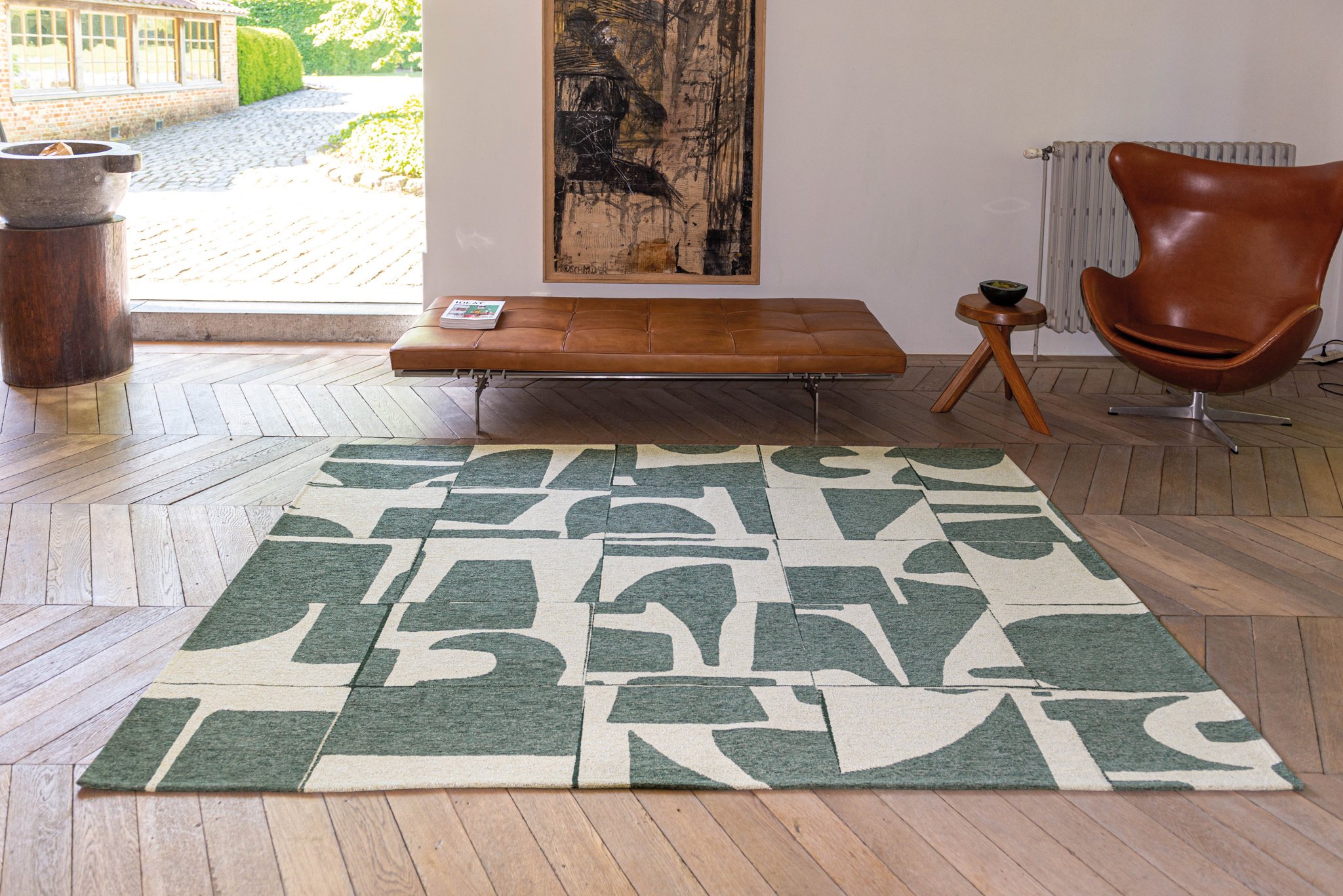 Sea Spray Modern Rug