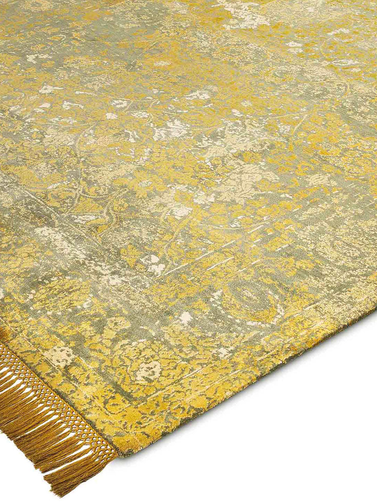 Obvious Gold Hand Woven Rug