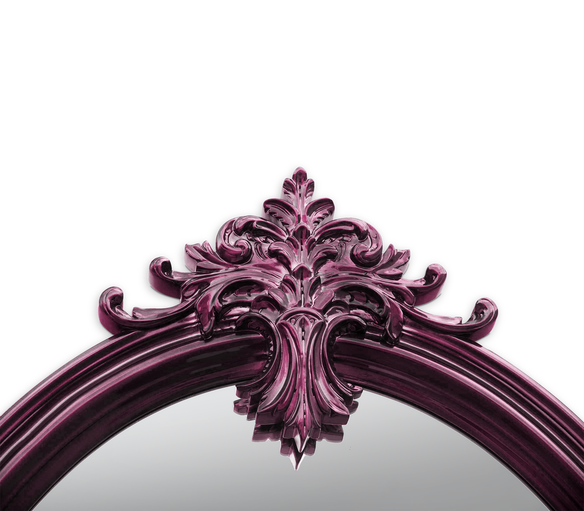 Antoinette Amethyst Mirror