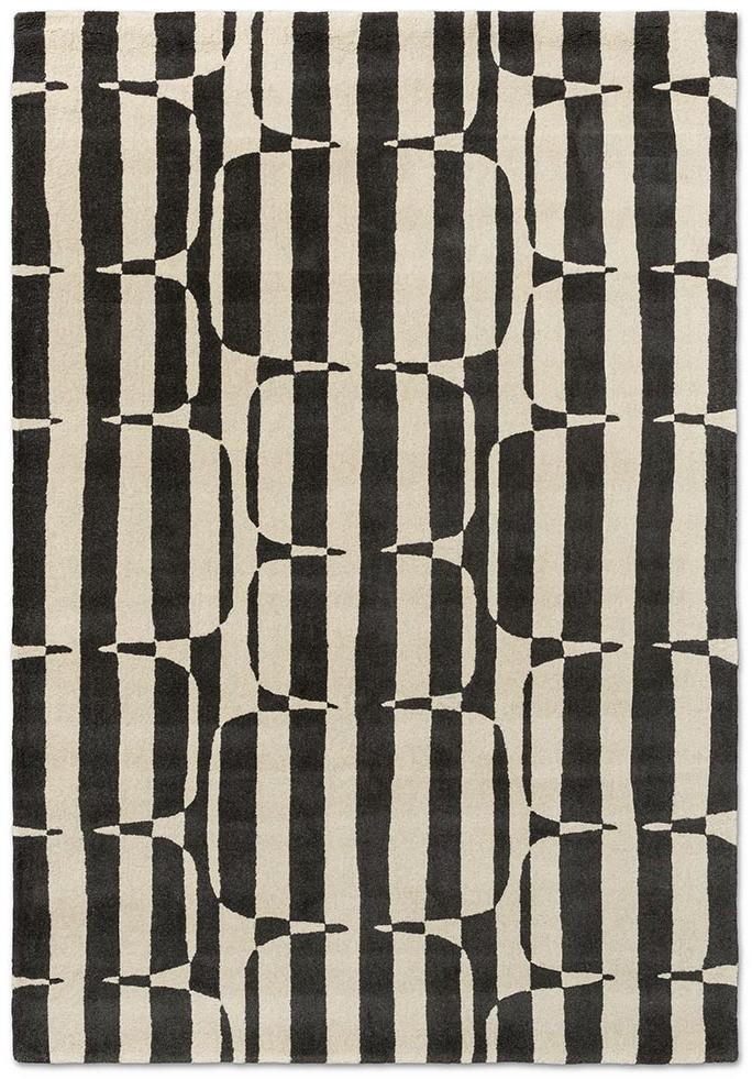 Charcoal Stripe Rug